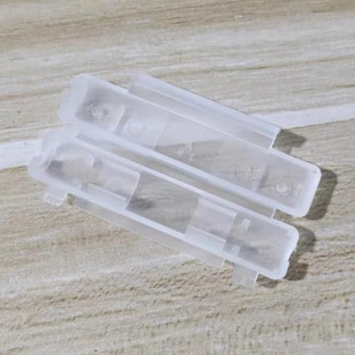 6x30mm Fuse Holder 10 Pack - in-Line Crimp Peanut Type with Flip Cover Push Fit for Automotive, for Bike, Quad - 250V 20A Fast Blow Fuse Holder (White Single(White Single Shell)