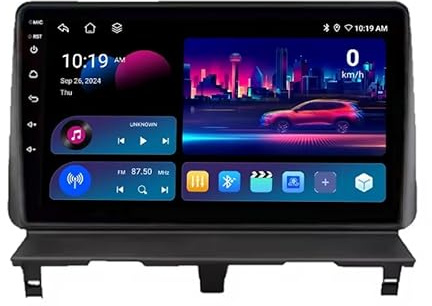 Radio estéreo para Coche Android 15 de 9 Pulgadas con Doble DIN para Peugeot Partner 1 (2002-2008),WiFi,Carplay,Android Auto,navegación GPS,Bluetooth,Plug and Play,8 núcleos,4 GB de RAM,WiFi,2 GB de