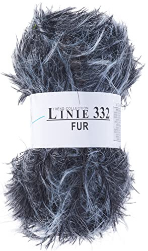 ONline Wolle Fur Linie 332 Strickwolle 50g 70m Nadelstärke 6-7 Ganzjährig Handwäsche 40°C Pullover Gr. 40 = 650g 55% Polyester 45% Polyamid Farbe 10