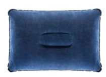 Ferrino, Cuscino Gonfiabile Goffrato Unisex Blu, 42x30x6 cm