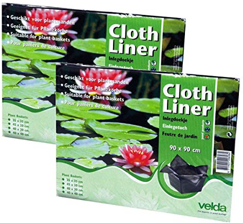 velda Cloth Planting Basket Liner 90 x 90cm (2 Pack)