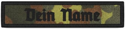 Patch Bundeswehr Namensschild Altdeutsche Schrift BW Heer Marine#32069