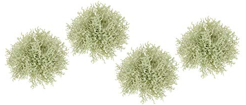 Kugel aus Moos künstliche Graskugel Deko für Hochzeit Party Dekokugel Grünkugel Kunstmoos Gras Bärenfell Busch Büschel Halbkugel Legen Aufhängen Hängen Tischdeko Kunstpflanze Basteln klein