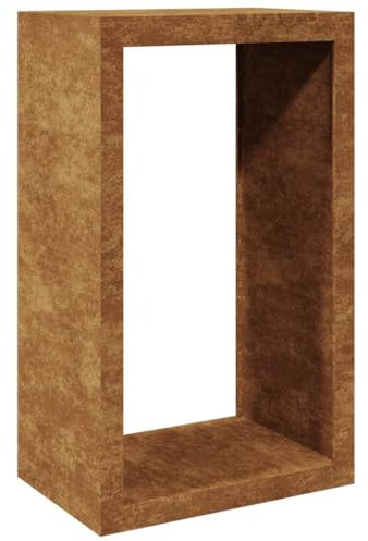 Kangmusi Brennholzregal 60x40x100 cm Cortenstahl, kangmusi850995