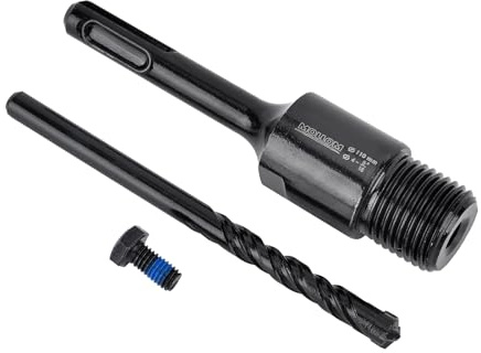 Mollom (110mm | 4-5/16) SDS Plus-anslutningsstång med styrborr för hålsåg för betong och cement