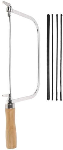 Healeved Serrucho de Mano para Carpintería Pequeña de 7 Pulgadas con Mango de Madera, Hoja Japonesa para Trabajar Madera y Bricolaje, Herramienta Portátil para Marquetería y Uso al Aire