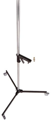 Manfrotto 231CS 8-Feet Steel Column Stand with Sliding Arm (Chrome Plated),Silver