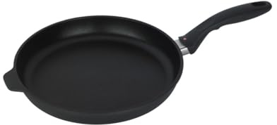 Swiss Diamond XD6428i - Padella in Alluminio pressofuso con Cristalli di Diamante, 28 cm, Colore: Nero, 18 cm