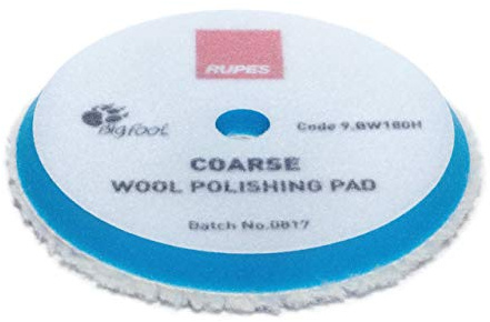 RUPES Blue Coarse Wool Pad - 5.75
