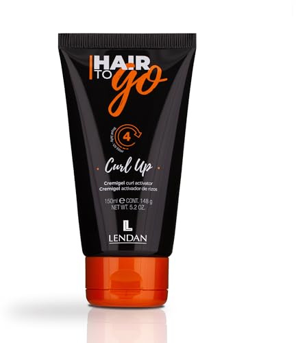 LENDAN - Activador de Rizos - Curl Up Rizos - 150 ml - con Miel y Jalea Real - Rizos Naturales e Hidratados - Controla la Humedad y el Encrespamiento - Protege el Color del Cabello