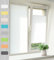 Vkele Plissee ohne Bohren Klemmfix – Faltrollo Jalousie Weiß 80x100cm(BxH), Lichtdurchlässig & Blickdicht, Sonnenschutz & Sichtschutz, Easyfix Rollo für Fenster & Tür