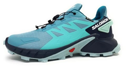 Salomon Supercross 4 GTX 473169, Womens Running Shoes, Green, 40 EU