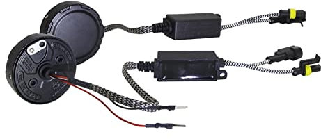 Vorschaltgerät für Xenon-Scheinwerfer 55W HID Xenon Vorschaltgerät Zündung Schnellstart Vorschaltgerät 12V Für Xenon Birne H1 H4 H7 H3 H11 881 9005 HB3 9006 HB4 9012 9007 (Größe : 2PCS)
