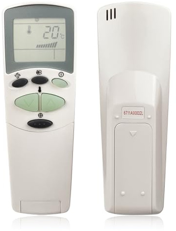 Telecomando di ricambio per climatizzatore LG 6711A90032L, telecomando universale con schermo LCD per condizionatori d'aria