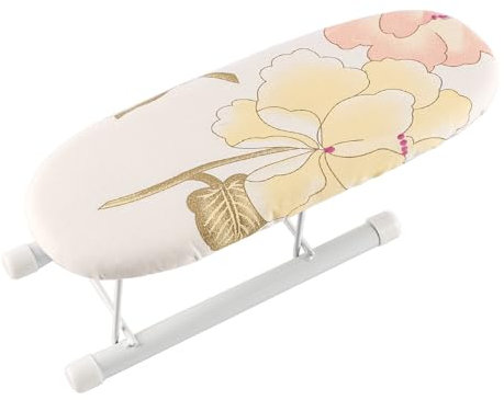 Sarini Asse da Stiro Mini Basics per Maniche - Tavolo Salvaspazio Compatto e Portatile per Stirare Facilmente Camicie