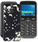 YQINHHME Phone Case for Doro 5860 (2.4 Inches), Black Shockproof Soft Silicone Case, Ultra-Thin Anti-Scratch TPU Bumper Cover for Doro 5860 - Scattered