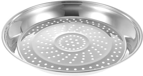 HOODANCOS Rejilla Vaporera de Acero Inoxidable 31 Cm para Olla, Bandeja para Cocinar al Vapor Verduras y Alimentos, Cesta Vaporera Metálica Resistente para Cocina Doméstica