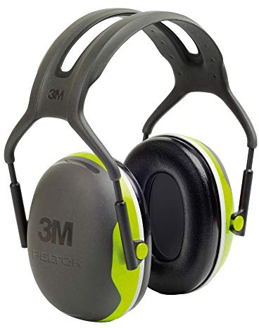3M PELTOR Cuffie auricolari, Hi-Viz, bardatura temporale, X4A