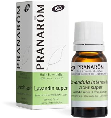 PRANARÔM - Lavandin Super Bio - Huile Essentielle Chémotypée - Relaxation & Récupération - 100% Pure Et Naturelle - HECT - 10 ml