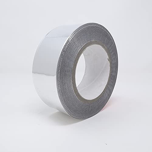 gws Aluminium-Klebeband mit Acrylatkleber, Rein-Aluminium-Folienträger, Dicke: 70 µm, Länge: 50 m (1, 50 mm x 50 m)