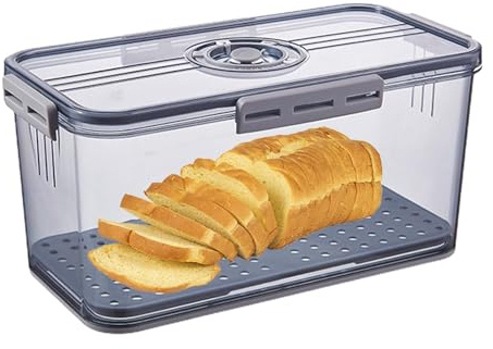 Duroecsain Homemade Canisters, Time Tracker, Reusable, Preservation, Storage Box with Air Valve, Storage Box for