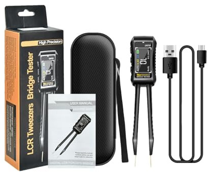 Digitale Messgerätpinzette, intelligenter SMD-Tester - SMD-Meter-Pinzette, digitaler Auto-Meter-Tester | Komponentenanalysator Intelligente Komponentenerkennung für Kondensator, Widerstand und Diode