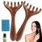 2Pcs Kopfmassagegerät Aus Holz, Kopfmassagegerät, Gua Sha Kamm, Kopfhaut MassagebüRste, Massage Kamm Holz, KöRper Massage Roller, Massagekamm FüR Kopf, Nacken Und RüCken, Lindert MüDigkeit
