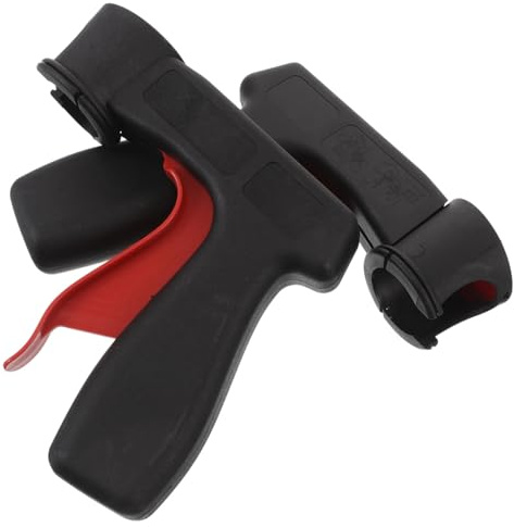 Cabilock 2pezzi Maniglia Grilletto Bomboletta Spray Vernice Strumento Guida Spruzzatura Impugnatura Ugello per Pittura Fai da Te Accessorio per Progetti Arredamento Casa