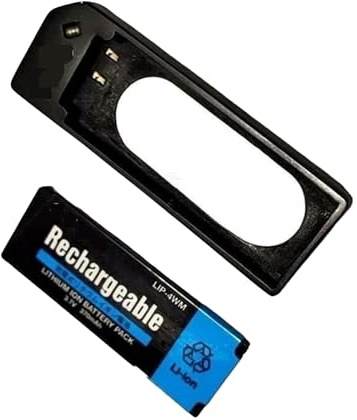 Backupower Ersatz LIP-4WM Akku Kompatibel mit Hi-MD MZ-RH1 MZ-EH1 MZ-NH1 NH3 M200 DH10 3.7V 500mAh