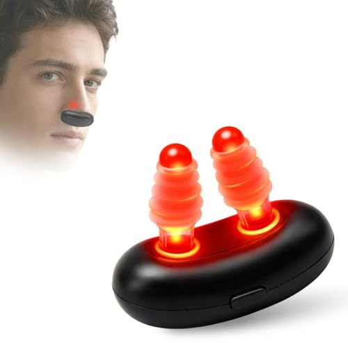 Respi-Relief Red Light Nasal Therapy Device, Infrared Light Therapy Instrument