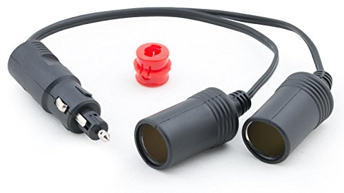 Zigarettenanzünder 2-Fach Verteiler 12V 24V Adapter 10A | DIN-geprüft