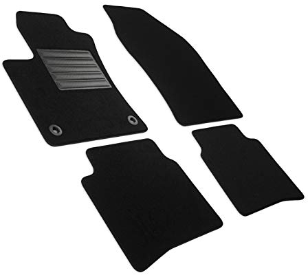 MTM SP-7137 Tapis sur Mesure en Velour pour Toyota Prius IV Hybrid / Prius Plug-in Hybrid (XW50) 04.2016>02.2023, black