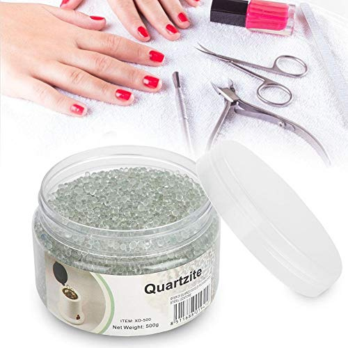 Sfere Sterilizzanti 500g Scatola Sterilizzatore ad Alta Temperatura per Unghie e Disinfezione con Perline di Sabbia di Silice - Perline Sterilizzanti per Nail Art