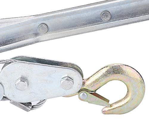Dioche Argano Manuale a Fune, Argani a Cricchetto, Argano Manuale Estrattore di Filo Corda a Cricchetto stringere Strumento a Mano PARANCO VERRICELLO(2T)