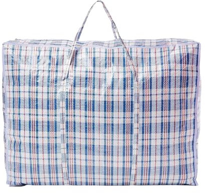 Laundry Bag LARGE Strong Storage Shopping Laundry zipped bag Reusable 60 x 60 x 18cm