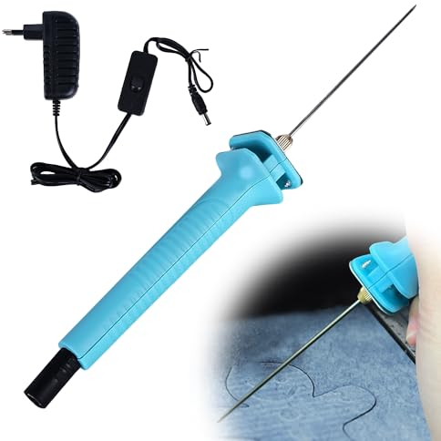 Taglierina elettrica in schiuma, 10 cm, 100 – 240 V, 30 W, penna elettrica adatta per taglienti, taglio termico, penna per incisione, spina europea, strumento per incisione, arte fai da te