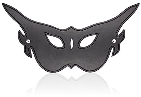 Canarea 2Pcs Augenmaske Augenbinde Erotik sex sm Leder Harness Bondage Fetisch Sex Spielzeug Cosplay Für Frauen Männer Verstellbar