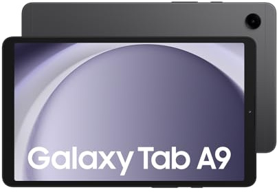 Samsung Galaxy Tab A9, Android Tablet, Wifi, 64GB Storage Grey (Renewed
