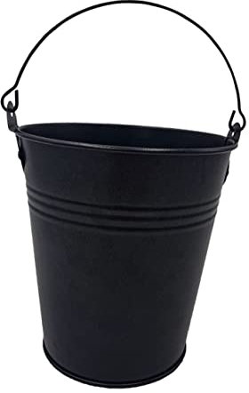 BEBEMOKO Cubo De Grasa para Barbacoa Gran Capacidad, Material De Hierro Resistente, Asas Portátiles para Uso Al Aire Libre Parrillas y Hornos