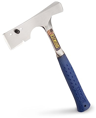 Estwing E3-LS 0,92 kg (2,04 lb) shingler-handtag, dämpbrygga, stötreducering, vinyl, handyxa med nylon