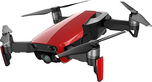 DJI Mavic Air - Drohne mit 4K Full-HD Videokamera inkl. Fernsteuerung I 32 Megapixel Bilderqualität und bis 4 km Reichweite - Rot