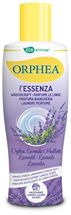 Orphea, Linea Detergenza, Essenza per Biancheria al Profumo di Lavanda, Garantisce una Freschezza Duratura su Tutti i Tessuti, Confezione da 200 ml
