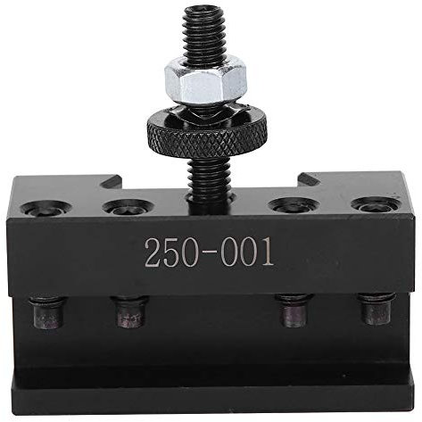 Tours à Outils à Changement Rapide 250-001 Porte-outil, 250-001 Tours à Métaux Balançoire de Tour en Acier à Haute Teneur en Carbone (250-001)