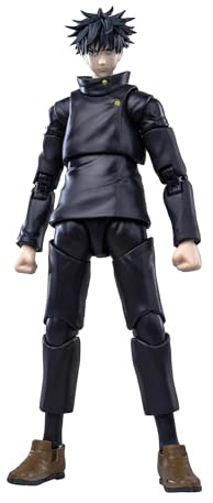 Anjinguang Fushiguro Megumi Figur Statue-18cm Fushiguro Megumi Anime-Charakter beweglich und veränderbar Gesicht Action Figur PVC Modell handgefertigt Desktop-Ornament Dekor Sammelbar