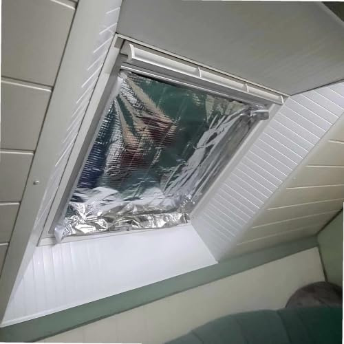 Isolierung 3 Schichten Dachfenster WERKA PRO | Polyester, langlebig, für den Innenbereich, Wärme- und Schalldämmung, Dicke +/- 5 mm, Befestigung mit selbstklebenden