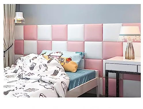 3D-Anti-Kollisions-Wandpolsterung für Kinder, Abziehen und Aufkleben, wasserdichte weiche Tasche, Wandpaneel für Schlafzimmer/Wohnzimmer/TV-Wand – selbstklebender Wandaufkleber
