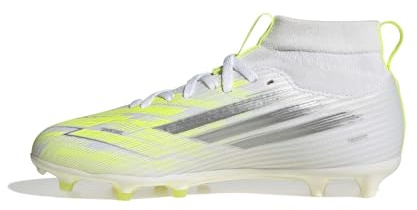 adidas Unisex Kids' Bota de fútbol F50 SPARKFUSION League de Media caña césped Natural seco/Artificial niños