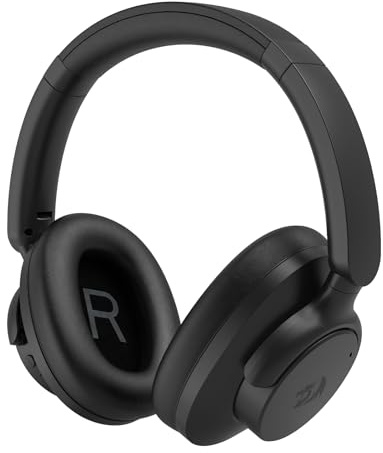 Redragon H610 kabelloses Gaming-Headset für PS5, PS4, PC, Mac, NS – BT 5.3 mit ANC-Geräuschunterdrückung, 50 Stunden Akkulaufzeit, leicht, Over-Ear-Kopfhörer mit integriertem Mikrofon