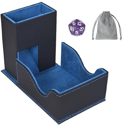alloneslife Tour de rangement de dés de qualité supérieure avec sac en flanelle pour les amateurs de table