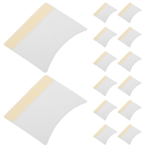 Hohopeti 40 Stück Pack Wimpernverlängerung Pads aus Weicher Baumwolle Hautschonend und Saugfähig Isolierende Abschminkpads für Empfindliche Augen Multifunktional für Make up entfernung und